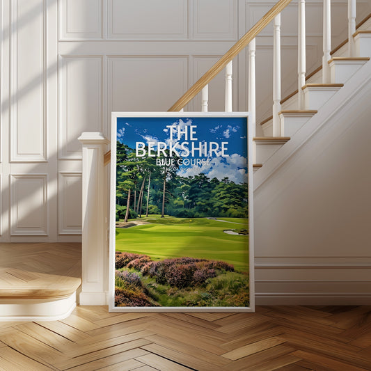 The Berkshire Blue Course Golf Course Print