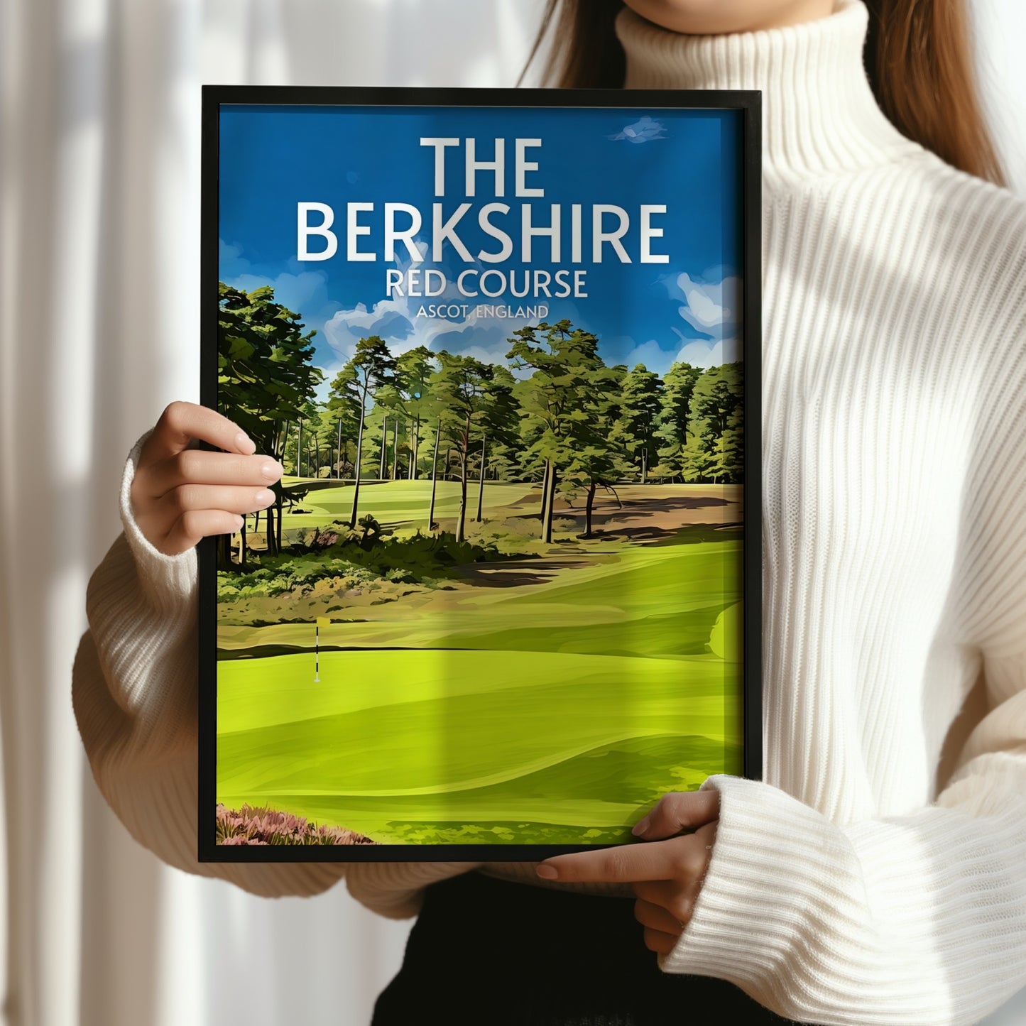 The Berkshire Red Course Golf Course Print