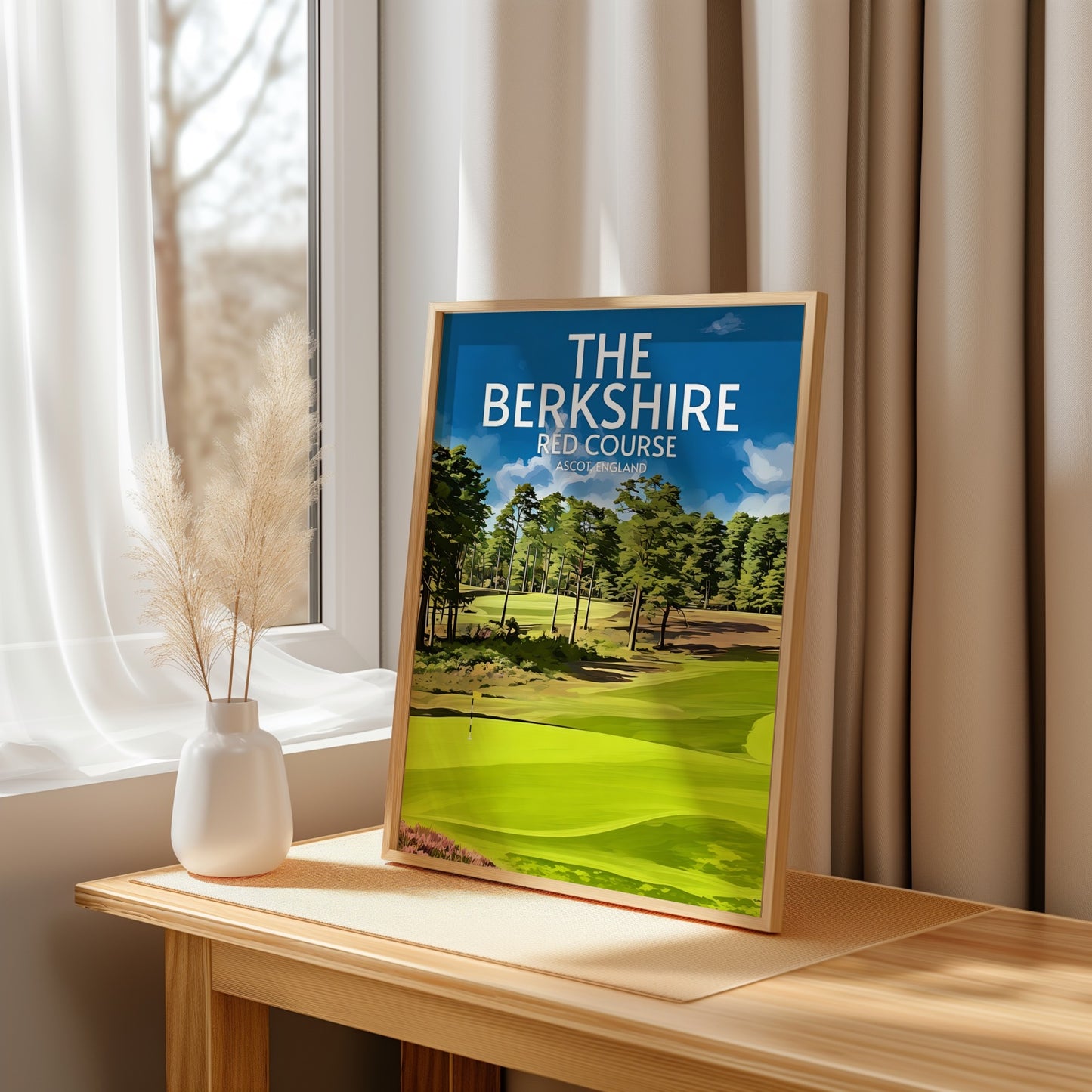 The Berkshire Red Course Golf Course Print