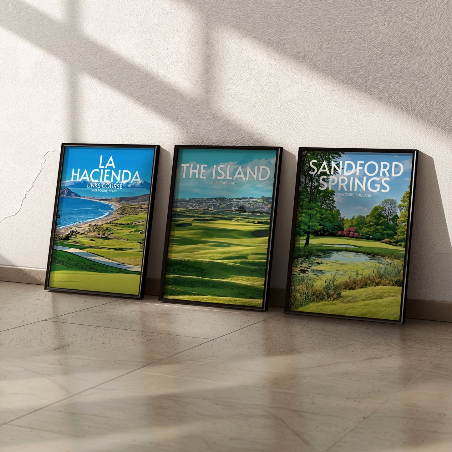 the Island Golf Course Print