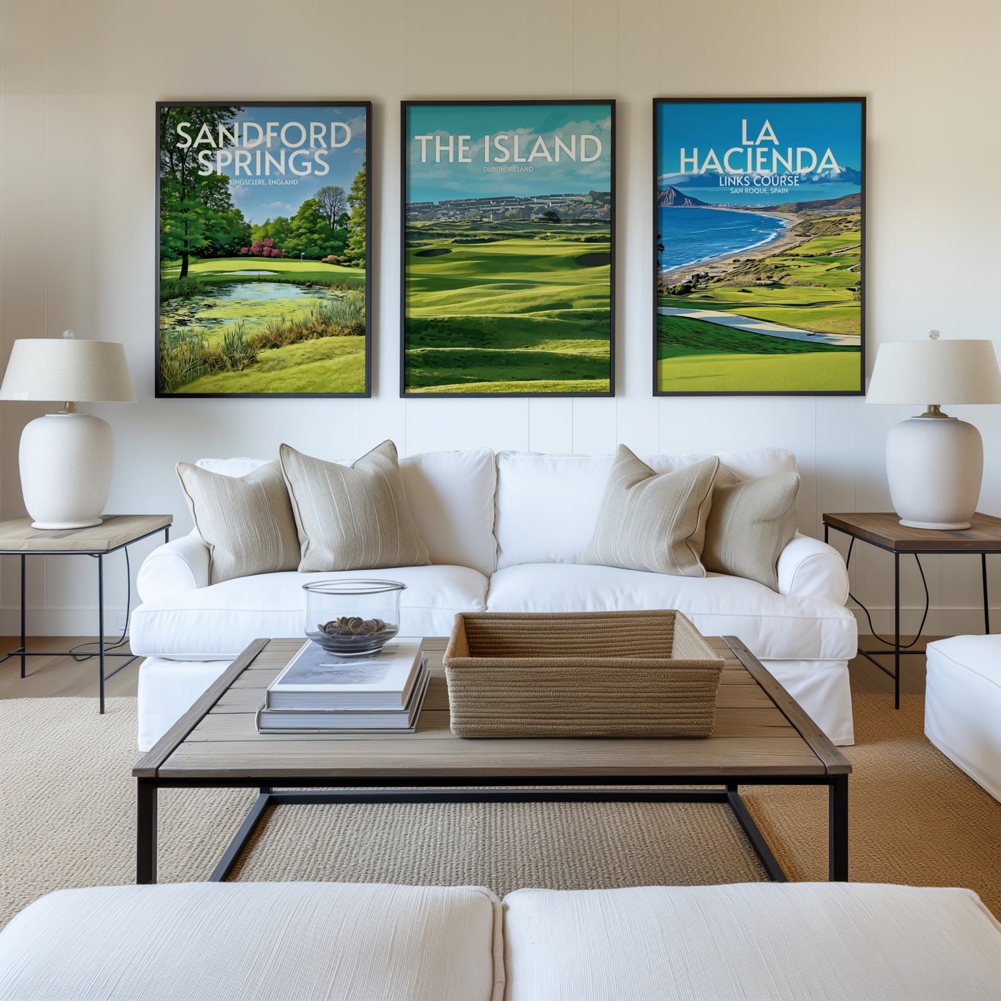 the Island Golf Course Print