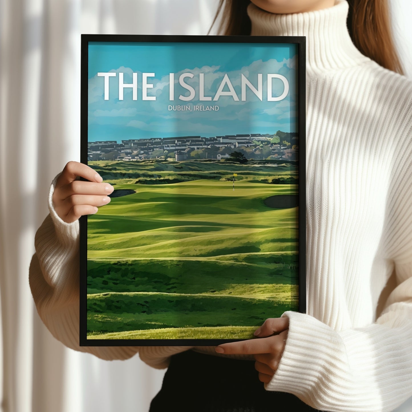 the Island Golf Course Print