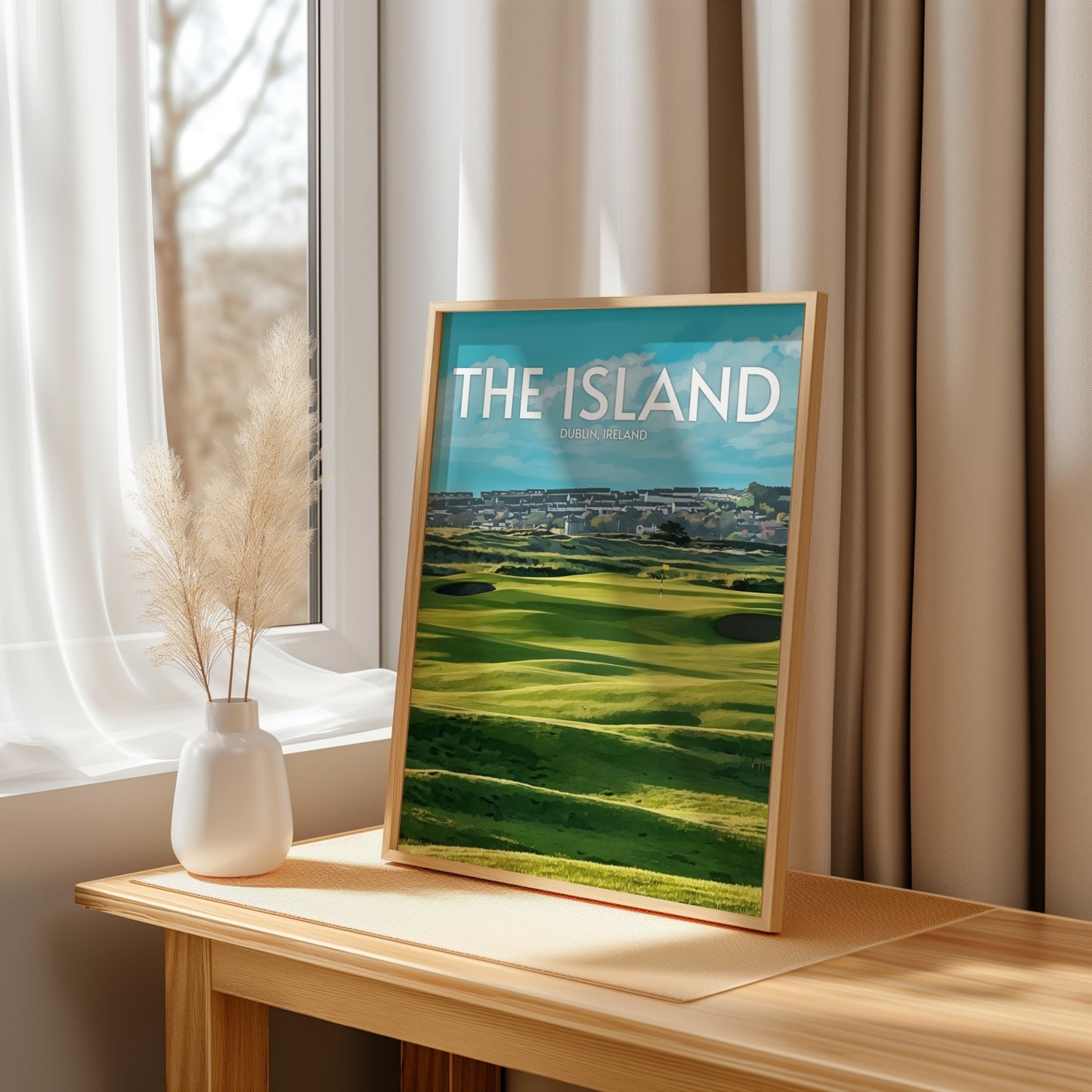 the Island Golf Course Print