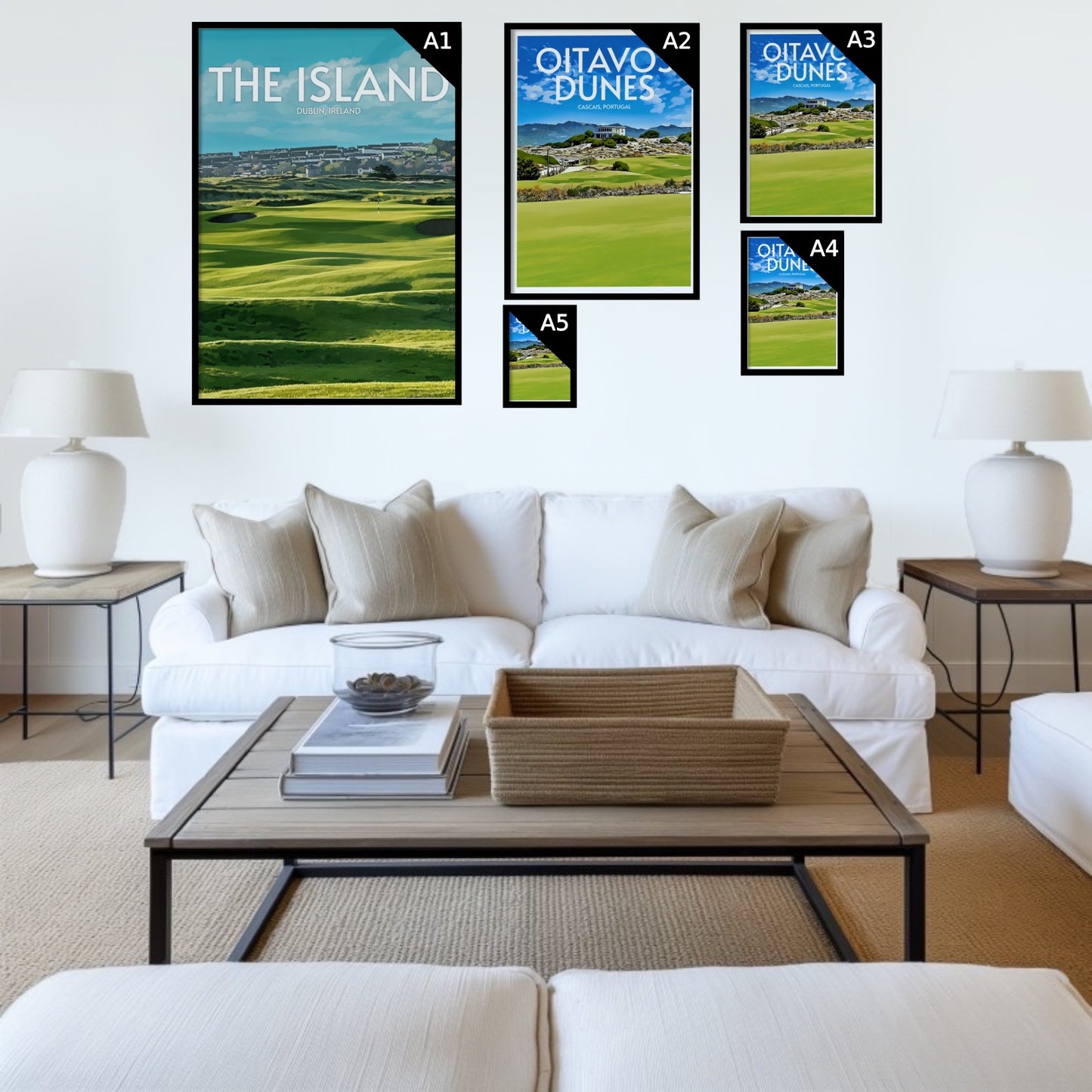 the Island Golf Course Print