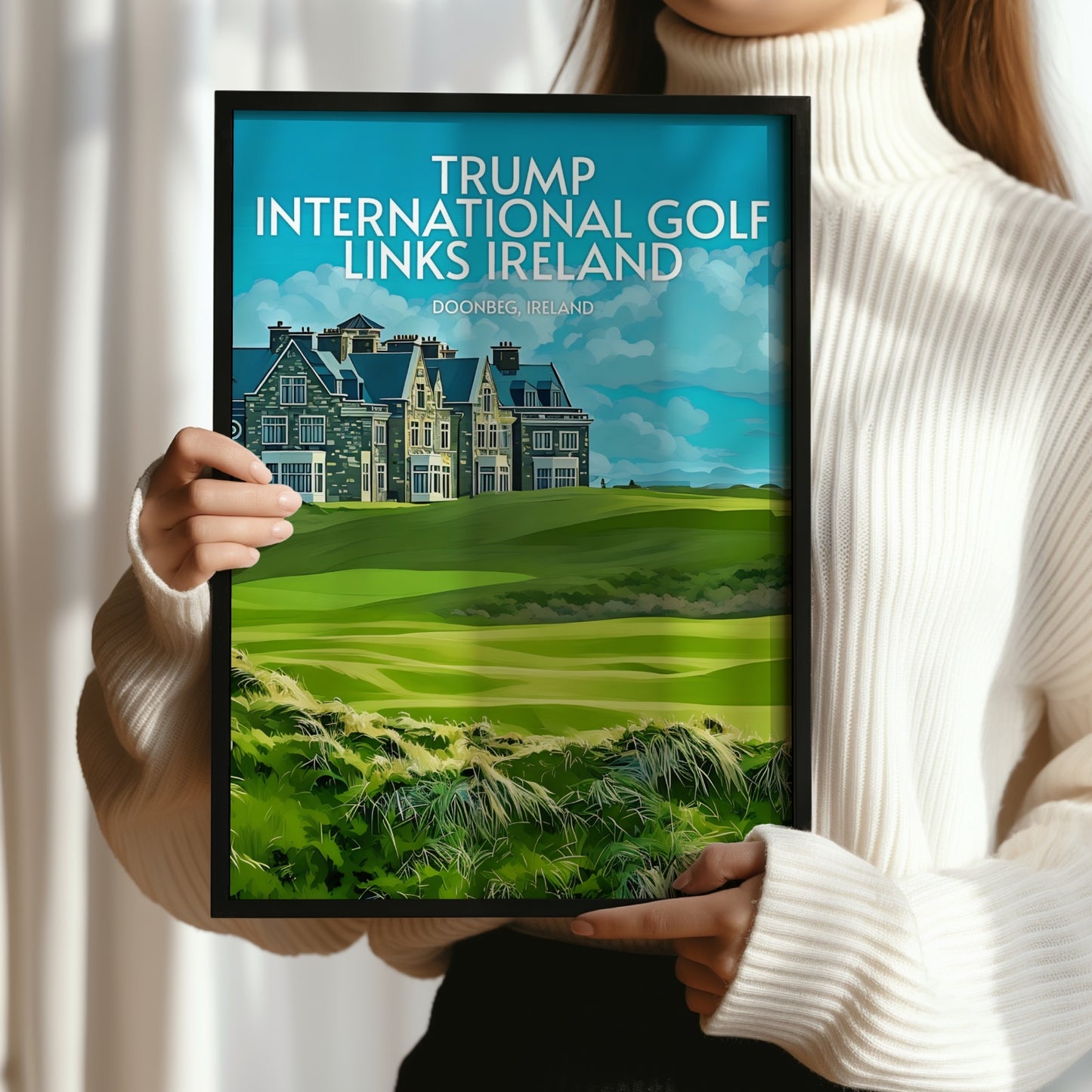 Trump International Golf Links Ireland Golf Course Print