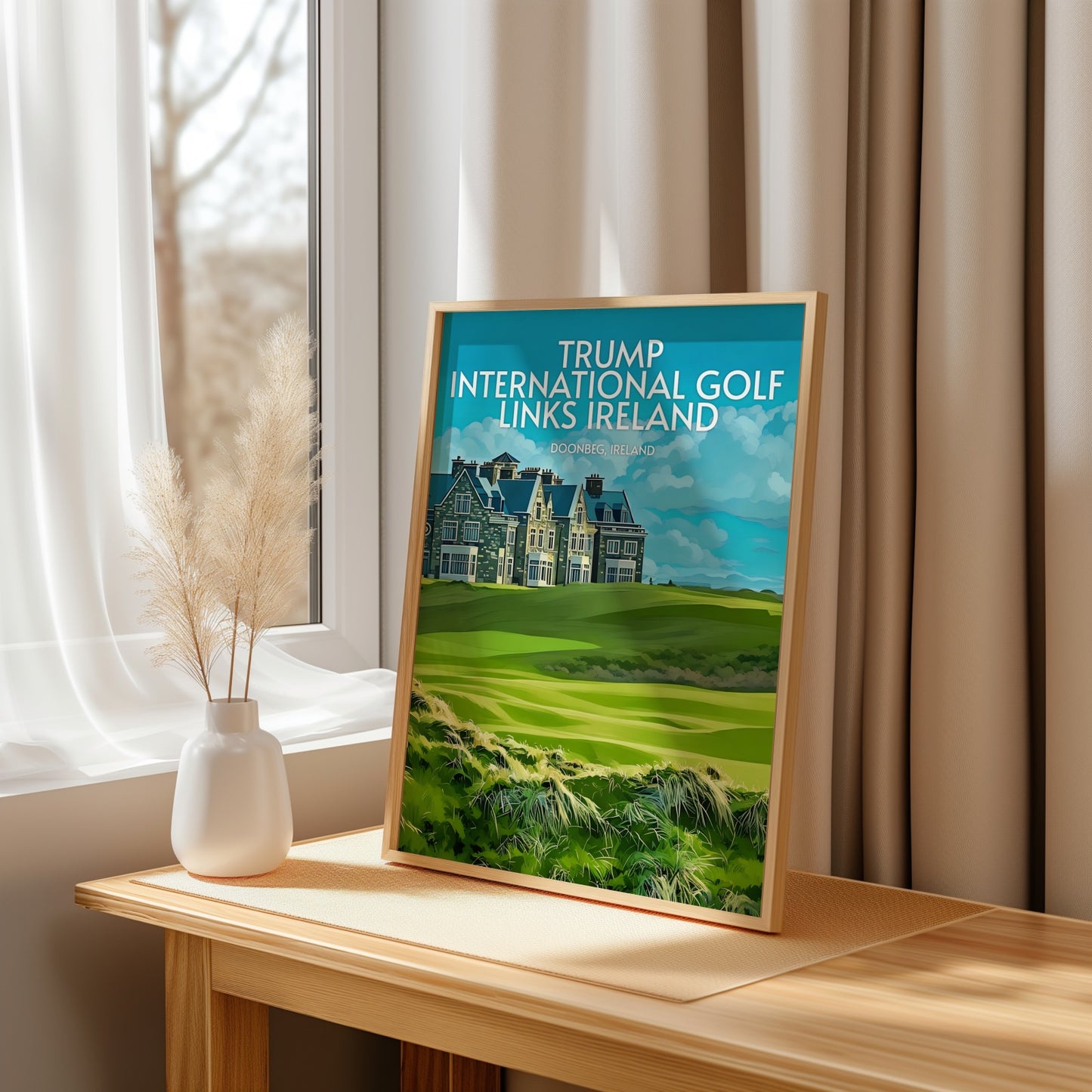 Trump International Golf Links Ireland Golf Course Print