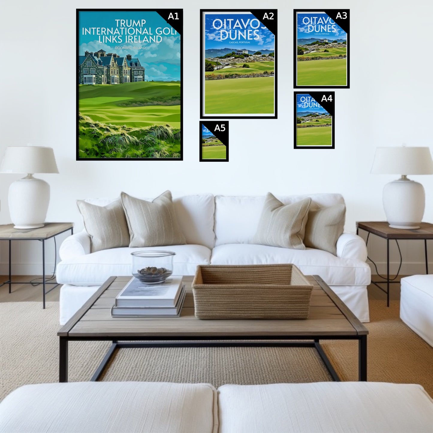 Trump International Golf Links Ireland Golf Course Print