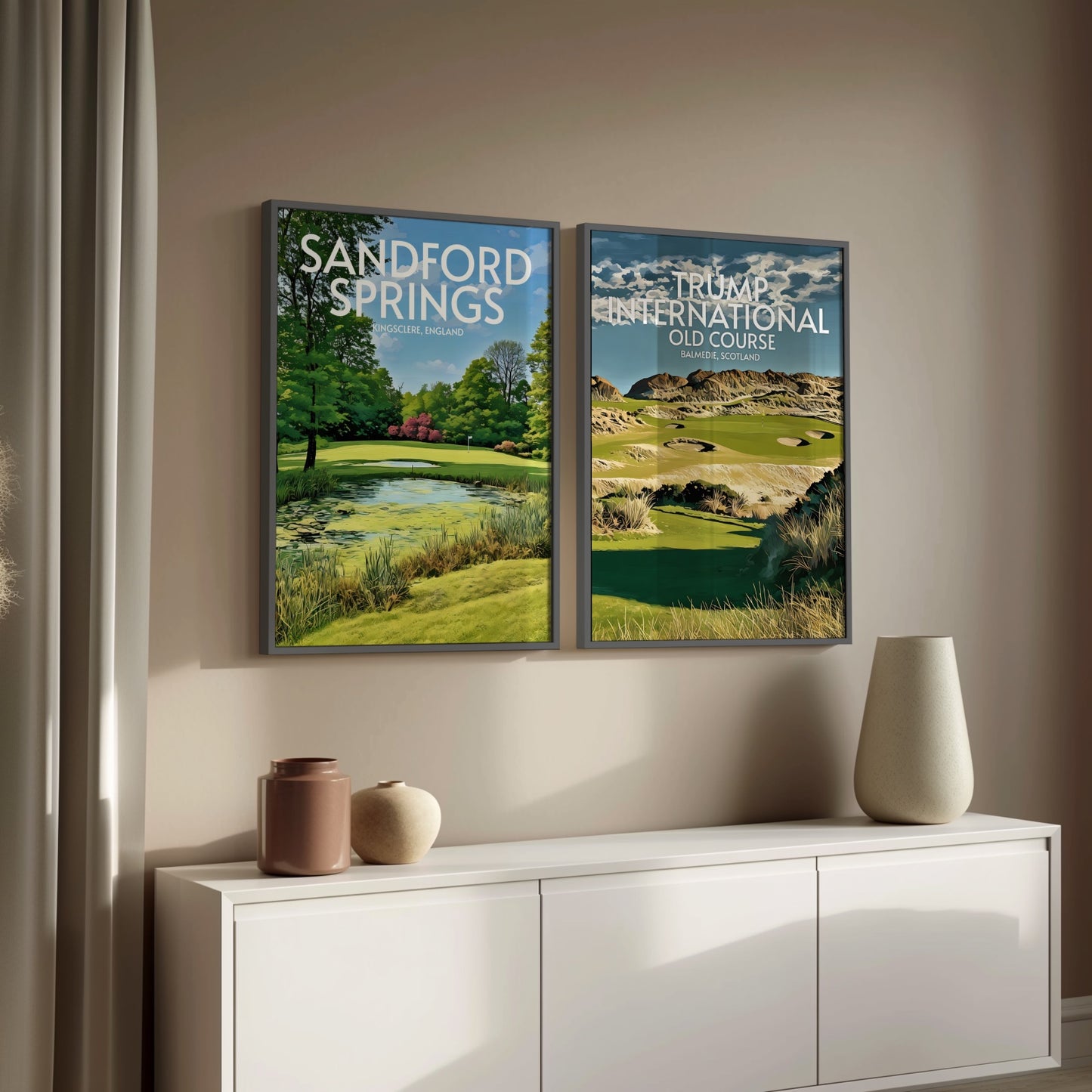 Trump International Old Course Golf Course Print