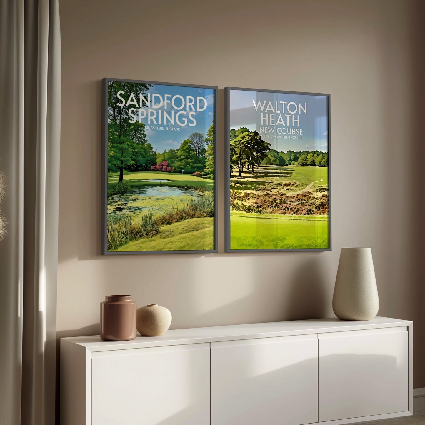 Walton Heath New Course Golf Course Print