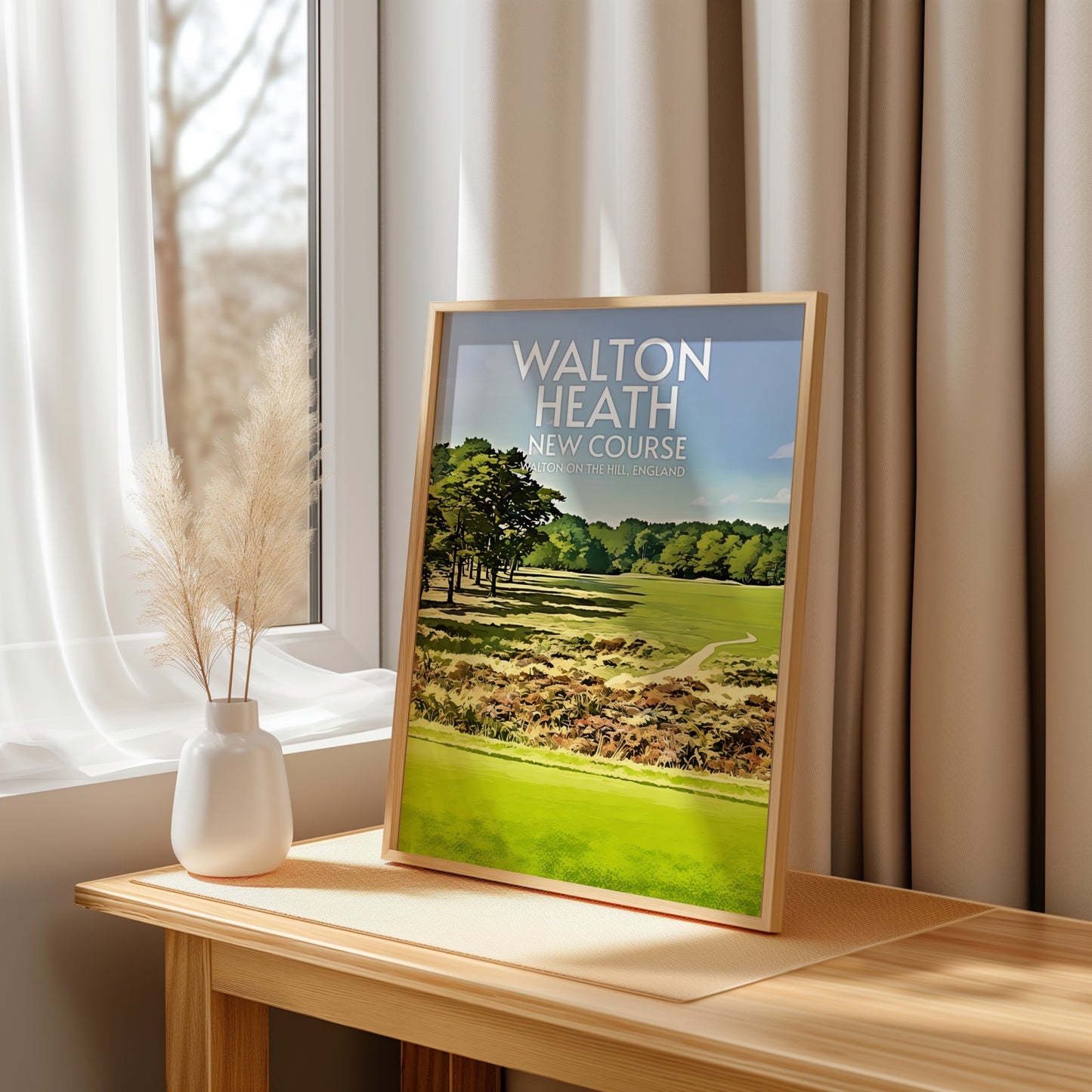 Walton Heath New Course Golf Course Print
