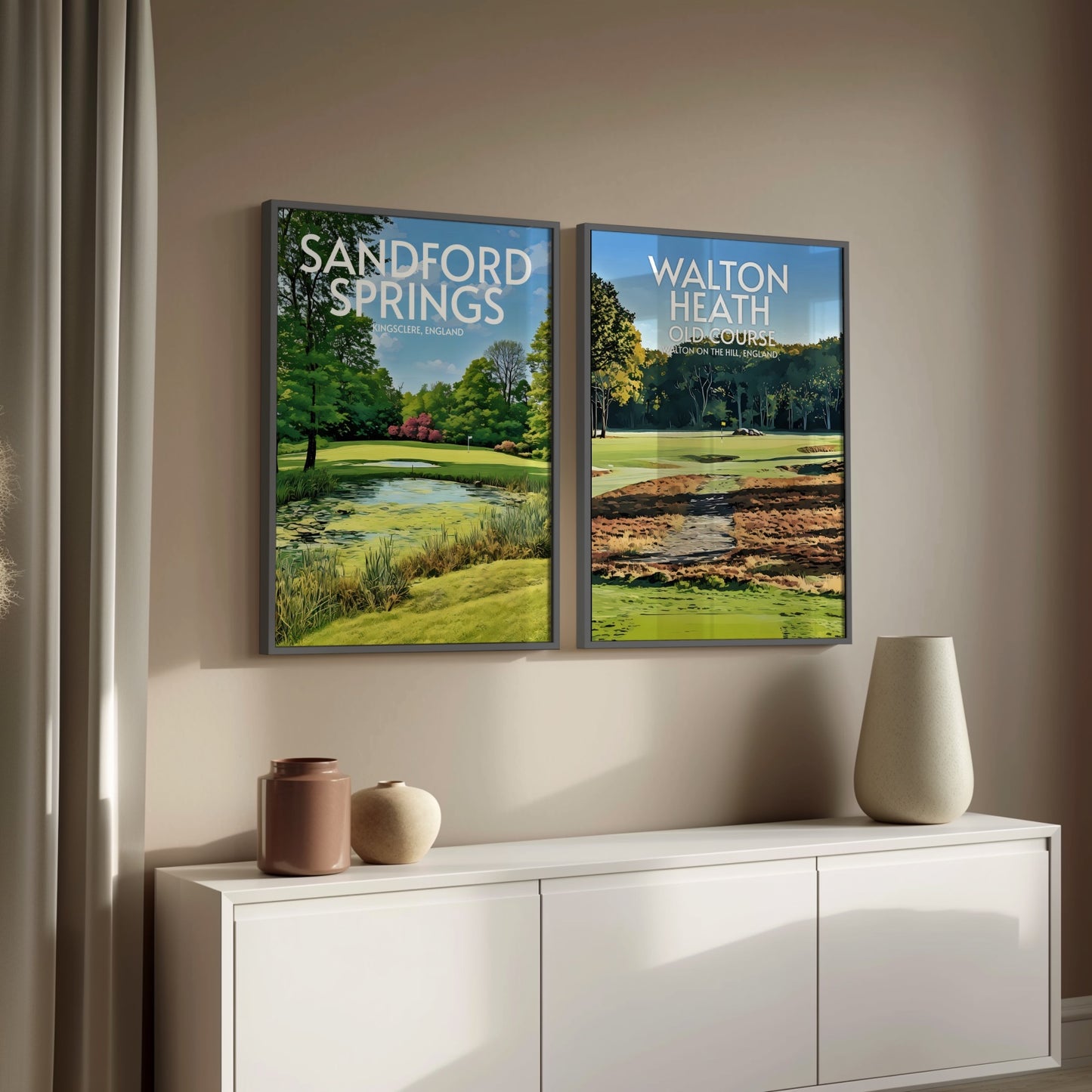 Walton Heath Old Course Golf Course Print