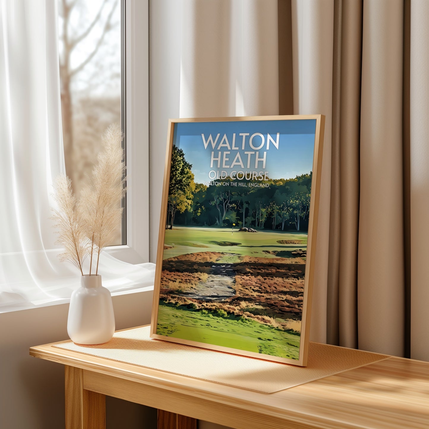 Walton Heath Old Course Golf Course Print