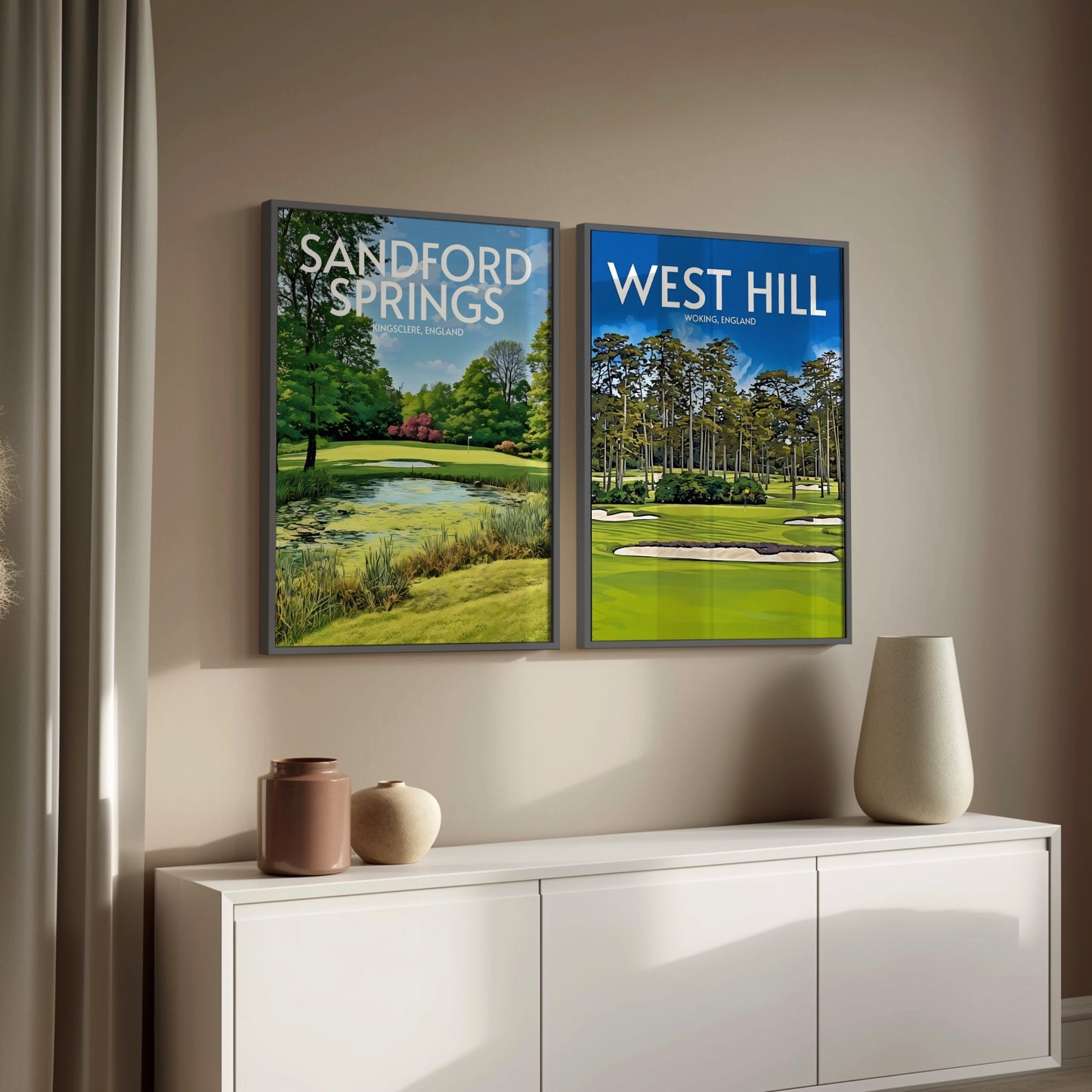 West Hill Golf Course Print