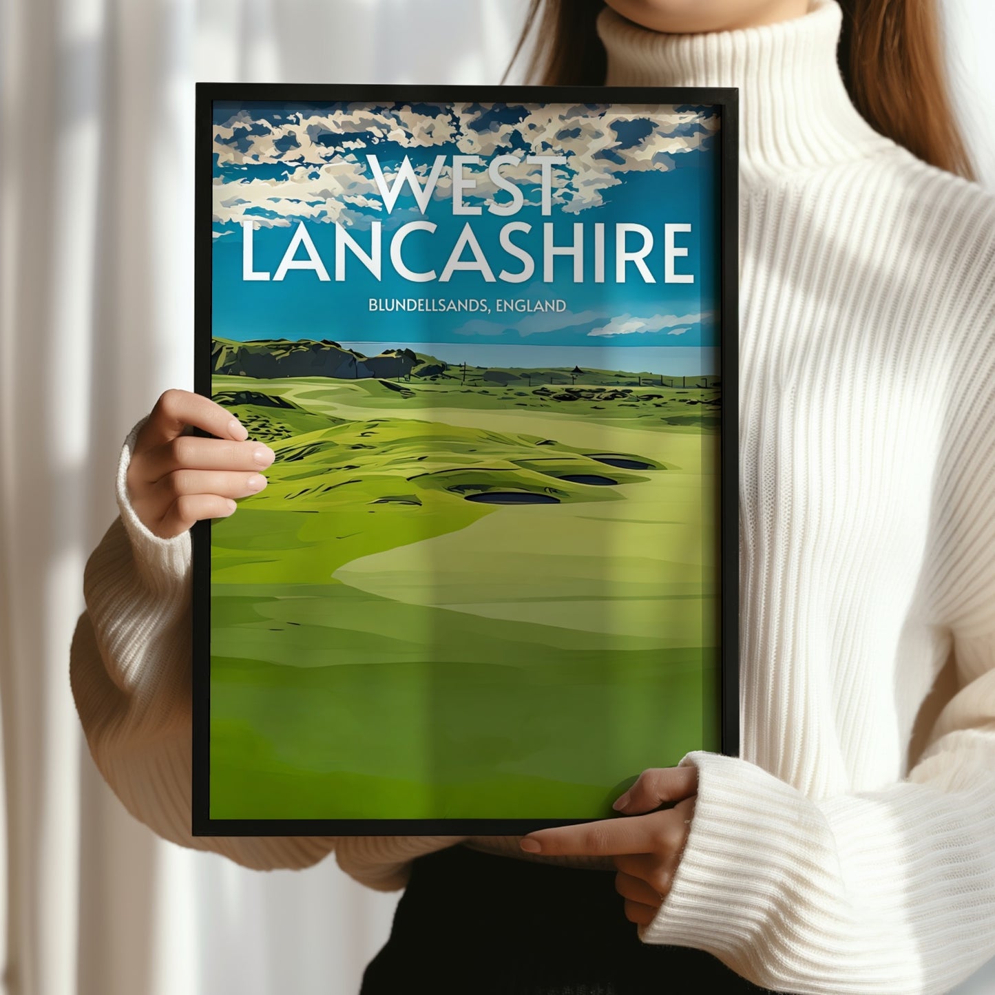 West Lancashire Golf Course Print