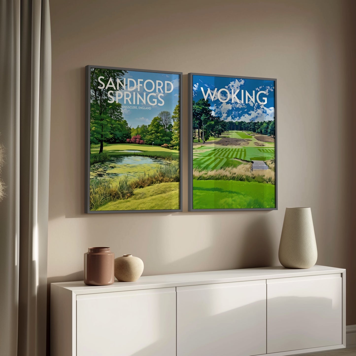 Woking Golf Course Print