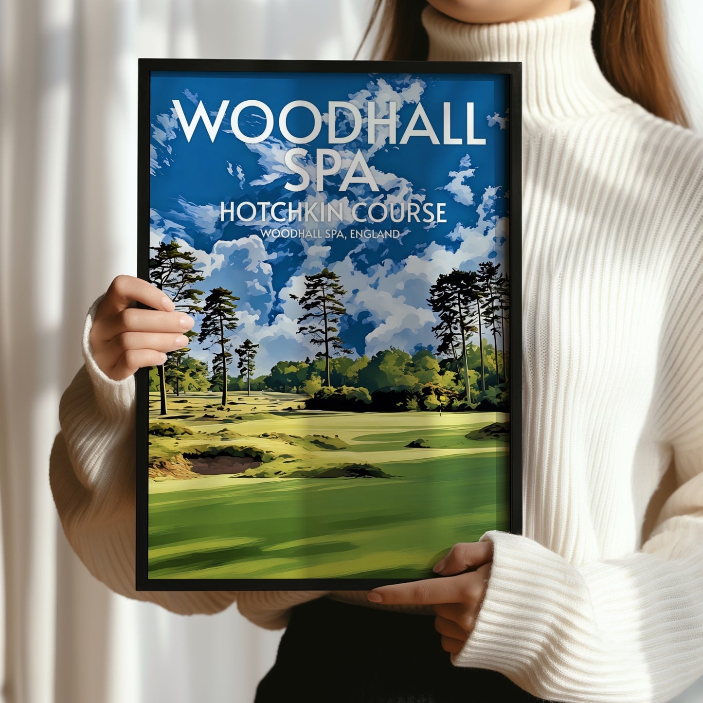 Woodhall Spa Hotchkin Golf Course Print