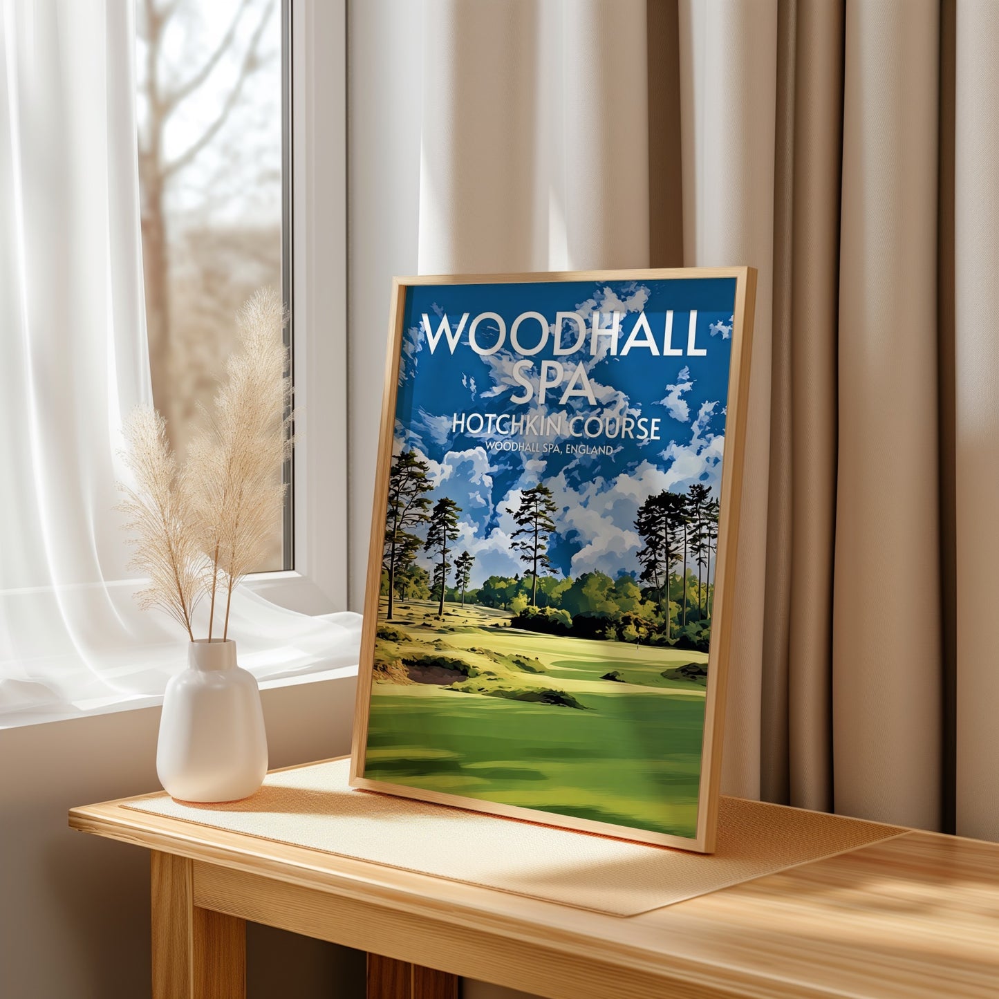 Woodhall Spa Hotchkin Golf Course Print