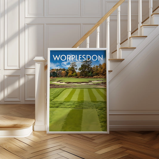 Worplesdon Golf Course Print