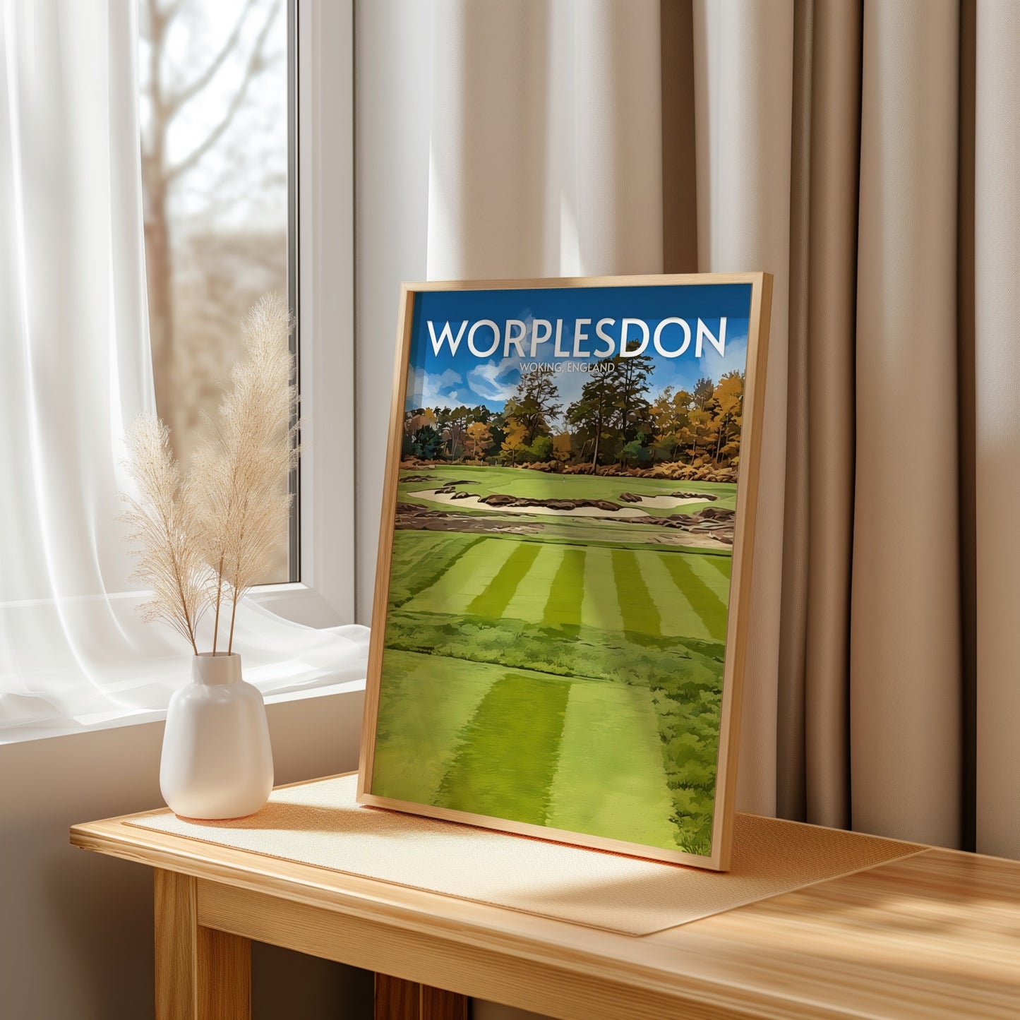 Worplesdon Golf Course Print